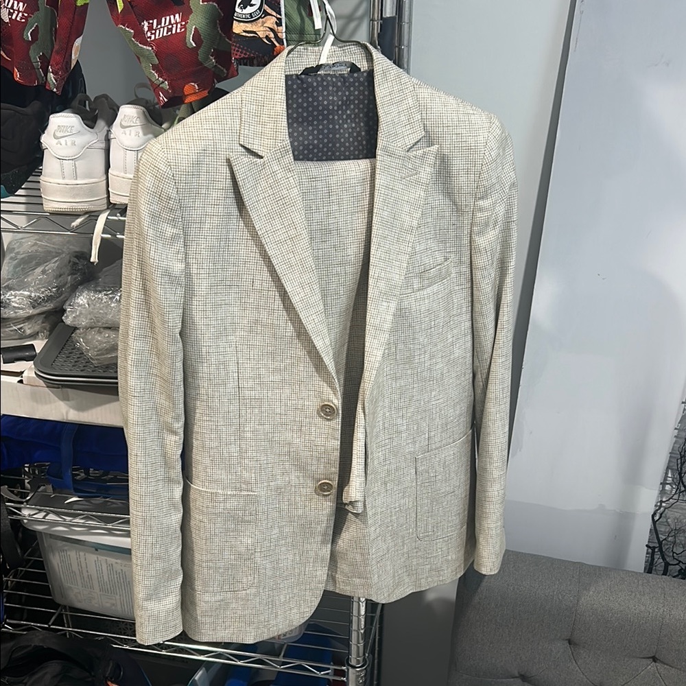 Tan Sport Coat Matching Set